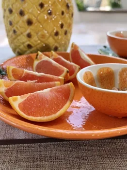 200ml Kreatív Narancssárga Kerámia bögre Délutáni Tea csésze Virág Tea, Víz csésze Gyümölcs tányér desszert tányér díszíteni esküvői ajándék