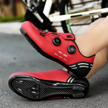 2023 kerékpáros cipő mtb kerékpár cipők ék, csúszásmentes Férfi Mountain bike cipő, Kerékpáros cipő spd út lábbeli speed carbon
