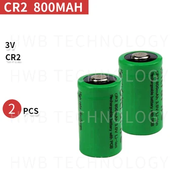 2db Új 3V CR2 15270 CR2 800mah akkumulátor 3V digitális fényképezőgép, készített egy különleges akkumulátor