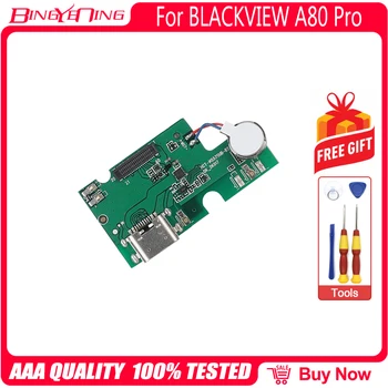 Eredeti Blackview A80 Plusz USB-Testület Töltő Port Igazgatóság USB Csatlakozó Mikrofon A Blackview A80 Pro Javítás