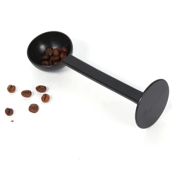 Gyakorlati Kávé 2 Gombóc 1 Műanyag Kávébab Kanállal Mérési Eszköz, Kávézó Tömés Kanál Szabotázs Konyhai Eszköz