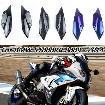 Motorkerékpár Első Spoiler Panel Fedél Szárny Aerodinamikai pontokra lehet felszerelni A BMW S1000RR 2009 2010 2012 2013 2014