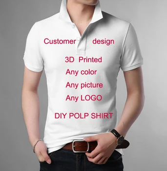 Póló Ügyfél 3D Nyomtatás DIY Egyedi Design Férfi ruházat Női Ruházat Hip-Hop Csepp Szállítási Nagykereskedők Szállítók Csepp Feladó