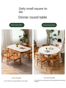 TLL kõtábla Étkező Asztal Tömör Fából Északi Kis Lakás Cseresznyefából Összecsukható Asztal