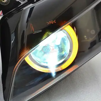 Új Egyéni Motoros Fej Fény Első Lámpa Projektor Fényszóró Szerelvény Alkalmas A Honda CBR600RR 2007 2008 2009 2010 2011 2012